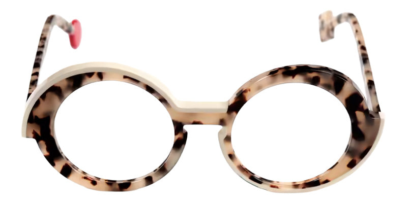 Sabine Be® Be Val de Loire Line Eyeglasses - 1006 Scale Taupe Chocolate Shiny - Line Ivory Shiny