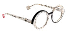 Sabine Be® Be Val de Loire Line Eyeglasses - 970 Cream - Nude - Black Shiny - Line Black Shiny