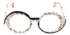 Sabine Be® Be Val de Loire Line Eyeglasses - 970 Cream - Nude - Black Shiny - Line Black Shiny