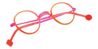 Sabine Be® Be Windsor Eyeglasses - 974 Rose Fluorescent Satin - Orange Fluorescent Miami Shiny