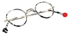 Sabine Be® Be Windsor Eyeglasses - 976 Cream Satin - Horn Black Shiny