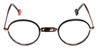 Sabine Be® Be Windsor Eyeglasses - 978 Gold Rose Shiny - Black Chevron Mat