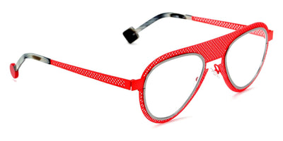 Sabine Be® Be Legend Hole SB Be Legend Hole 508 51 - Satin Neon Orange Perforated / Polished Ruthenium Eyeglasses