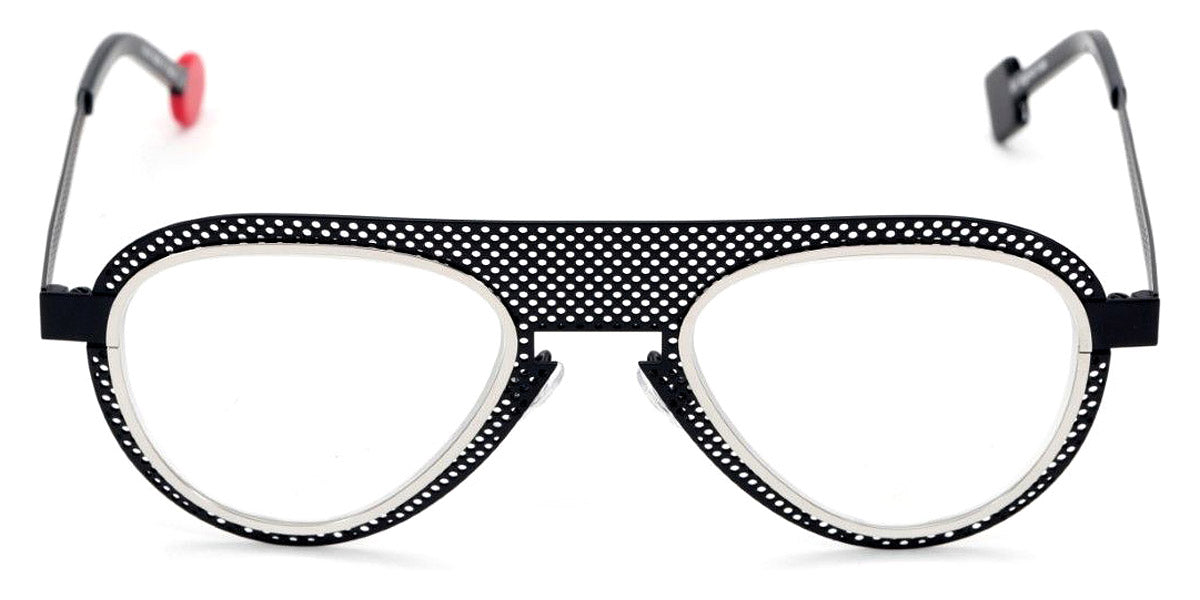 Sabine Be® Be Legend Hole SB Be Legend Hole 509 51 - Satin Midnight Blue Perforated / Polished Palladium Eyeglasses