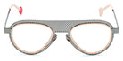Sabine Be® Be Legend Hole SB Be Legend Hole 510 51 - Perforated Polished Ruthenium / Polished Rose Gold Eyeglasses