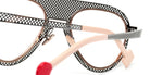 Sabine Be® Be Legend Hole SB Be Legend Hole 510 51 - Perforated Polished Ruthenium / Polished Rose Gold Eyeglasses