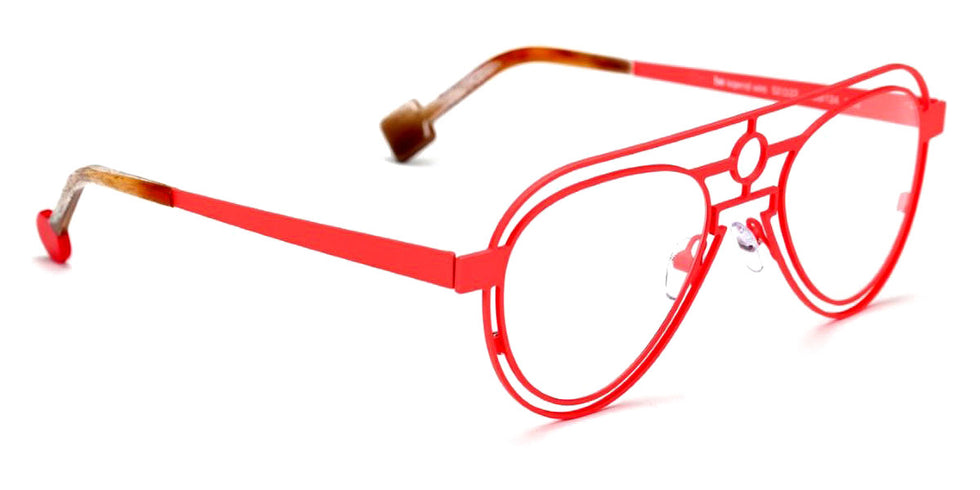 Sabine Be® Be Legend Wire SB Be Legend Wire 124 52 - Satin Neon Orange Eyeglasses