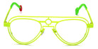 Sabine Be® Be Legend Wire SB Be Legend Wire 132 52 - Satin Neon Yellow Eyeglasses
