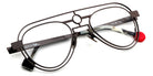 Sabine Be® Be Legend Wire SB Be Legend Wire 138 52 - Polished Ruthenium Eyeglasses