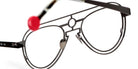 Sabine Be® Be Legend Wire SB Be Legend Wire 138 52 - Polished Ruthenium Eyeglasses