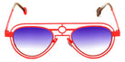 Sabine Be® Be Legend Wire Sun SB Be Legend Wire Sun 124 52 - Satin Neon Orange Sunglasses