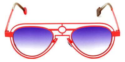Sabine Be® Be Legend Wire Sun SB Be Legend Wire Sun 124 52 - Satin Neon Orange Sunglasses