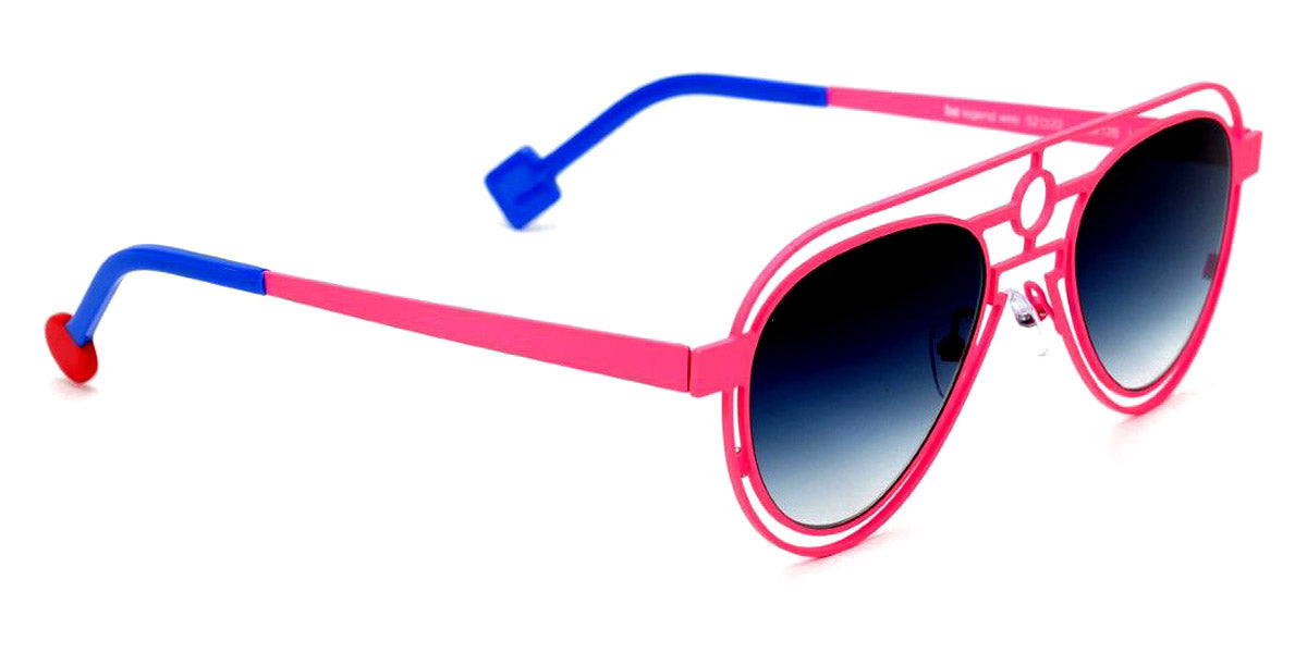 Sabine Be® Be Legend Wire Sun SB Be Legend Wire Sun 126 52 - Satin Neon Pink Sunglasses