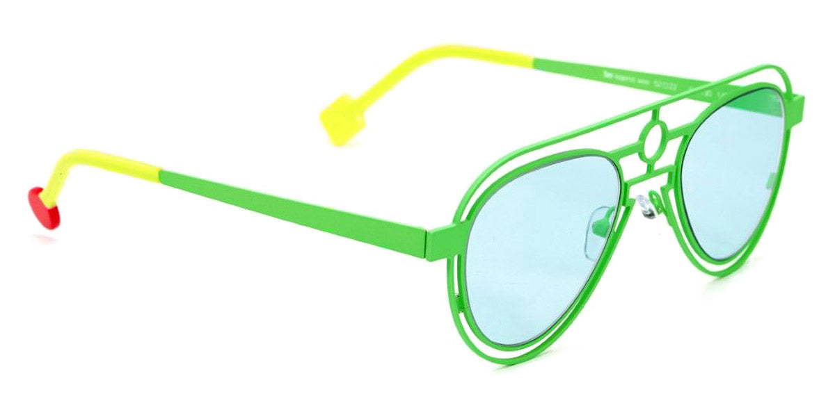Sabine Be® Be Legend Wire Sun SB Be Legend Wire Sun 130 52 - Satin Neon Green Sunglasses