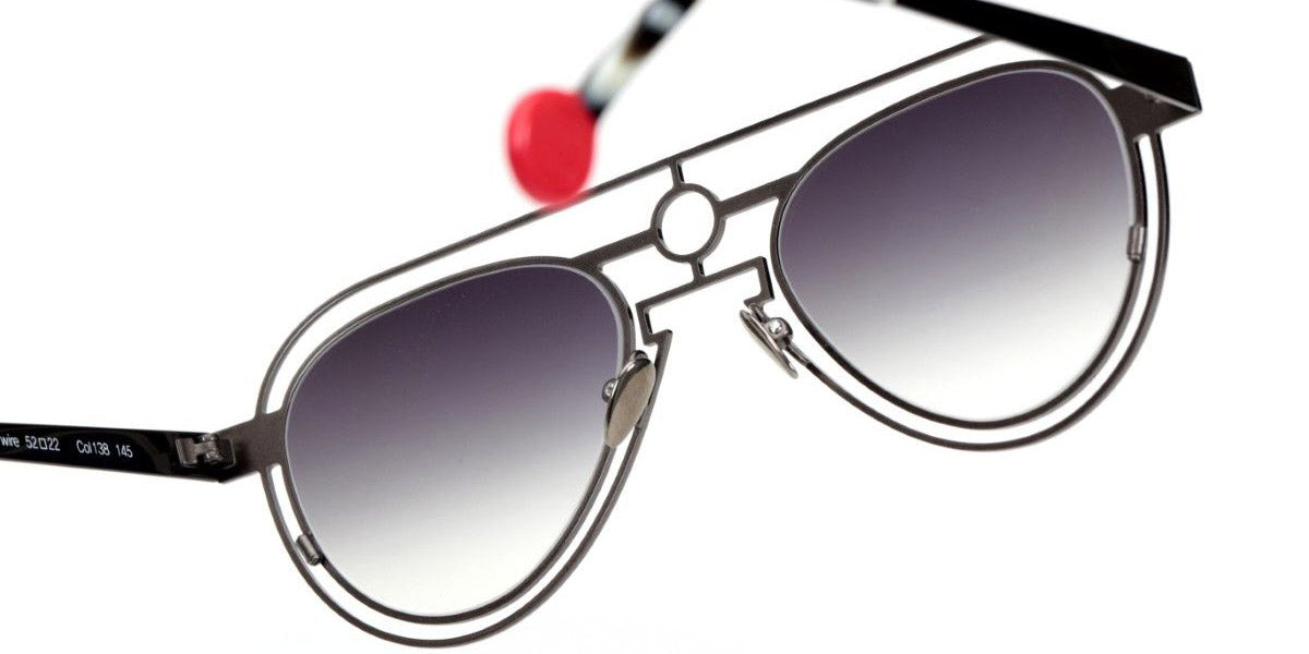 Sabine Be® Be Legend Wire Sun SB Be Legend Wire Sun 138 52 - Polished Ruthenium Sunglasses