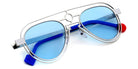 Sabine Be® Be Legend Wire Sun SB Be Legend Wire Sun 139 52 - Polished Palladium Sunglasses