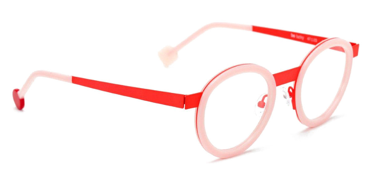 Sabine Be® Be Lucky - Shiny Pearl Pink / Satin Neon Orange Eyeglasses