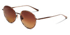 SALT.® SEINE SAL SEINE AGAL 54 - Antique Gold/Antique Leaves/Polarized CR39 Brown Gradient Sunglasses