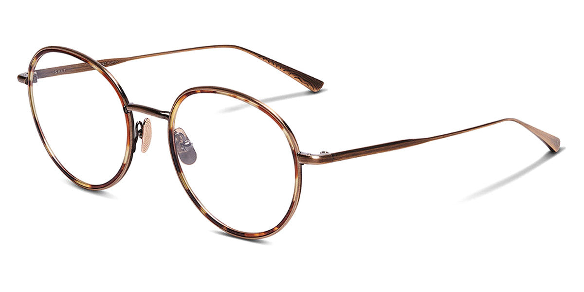 SALT.® SEINE RX SAL SEINE RX AGAL 54 - Antique Gold/Antique Leaves Eyeglasses
