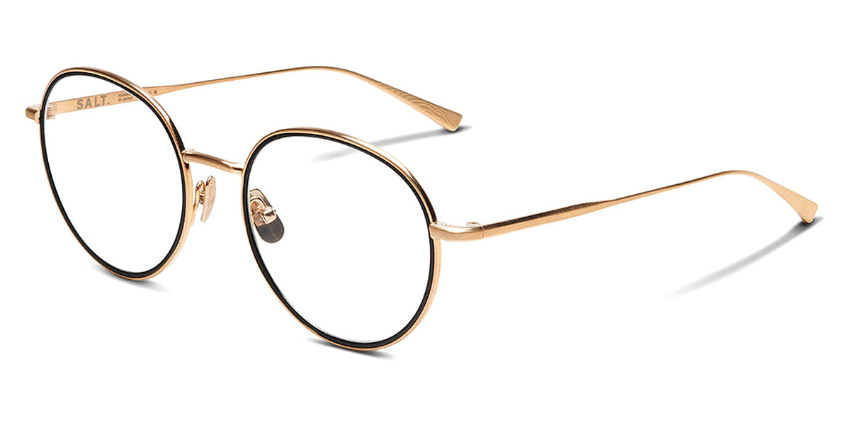 SALT.® SEINE RX SAL SEINE RX BGBK 54 - Brushed Gold/Black Eyeglasses