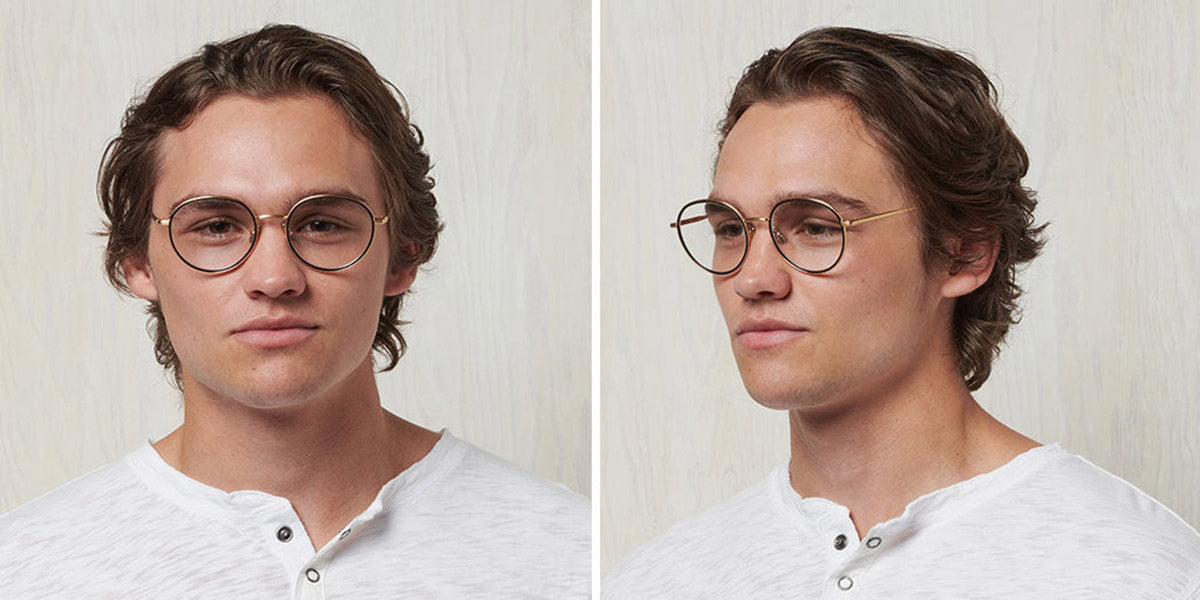 SALT.® SEINE RX SAL SEINE RX BGBK 54 - Brushed Gold/Black Eyeglasses