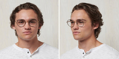 SALT.® SEINE RX SAL SEINE RX BGBK 54 - Brushed Gold/Black Eyeglasses