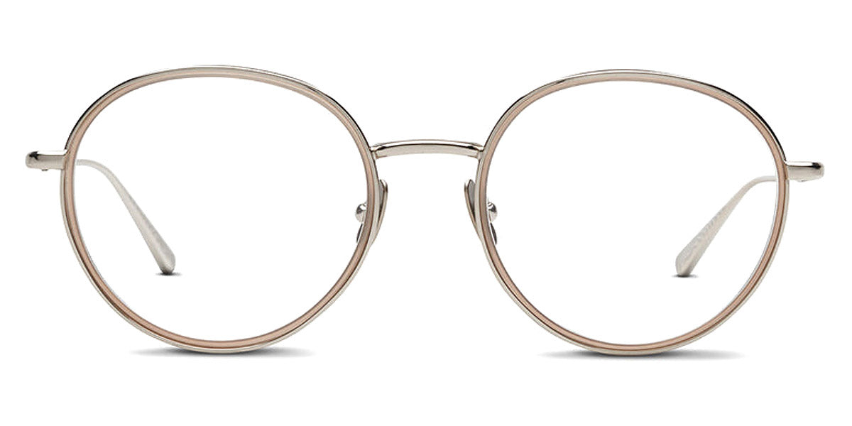 SALT.® SEINE RX SAL SEINE RX TSTP 54 - Traditional Silver/Taupe Eyeglasses