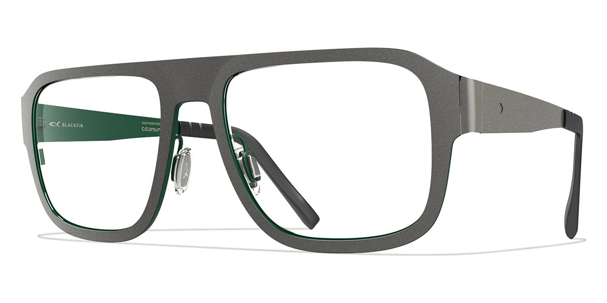 Blackfin® SEVERSON BLF SEVERSON 1337 55 - Gray/Green Eyeglasses