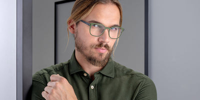 Blackfin® SEWARD BLF SEWARD 1606 49 - Antique Dark Blue/Shadow Dark Blue Eyeglasses