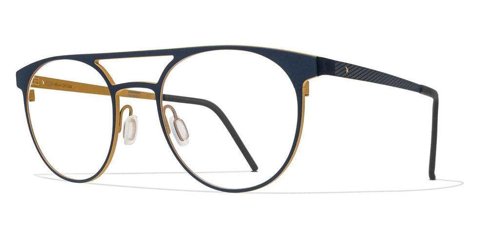 Blackfin® SHERMAN BLF SHERMAN 588 50 - Blue/Mustard Eyeglasses