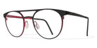 Blackfin® SHERMAN BLF SHERMAN 601 50 - Black/Red Eyeglasses