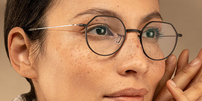 Blackfin® SIERRA BLF SIERRA 1568 47 - Blackfin Black/Shiny Silver Eyeglasses