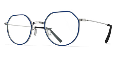 Blackfin® SIERRA BLF SIERRA 1569 47 - Shiny Silver/Deep Blue Rims Eyeglasses