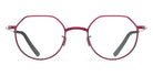 Blackfin® SIERRA BLF SIERRA 1571 47 - Burgundy Red/Shiny Silver Eyeglasses