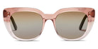 SALT.® SIERRA SAL SIERRA RFG 54 - Rose Fog/Polarized CR-39 Lovers Soul Lens Sunglasses