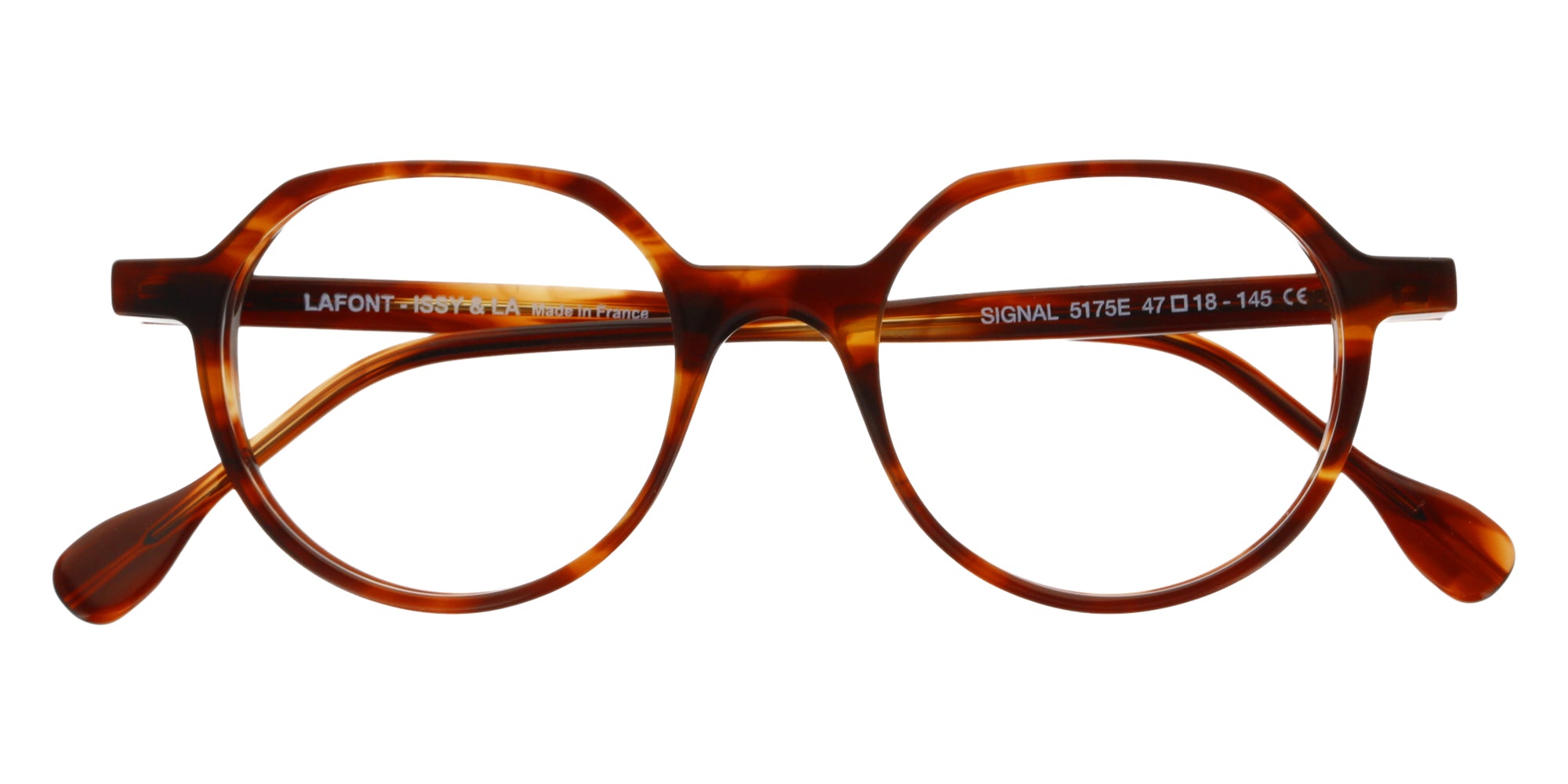 Lafont® SIGNAL SIGNAL 5175E 47 - Brown - 5175E Eyeglasses
