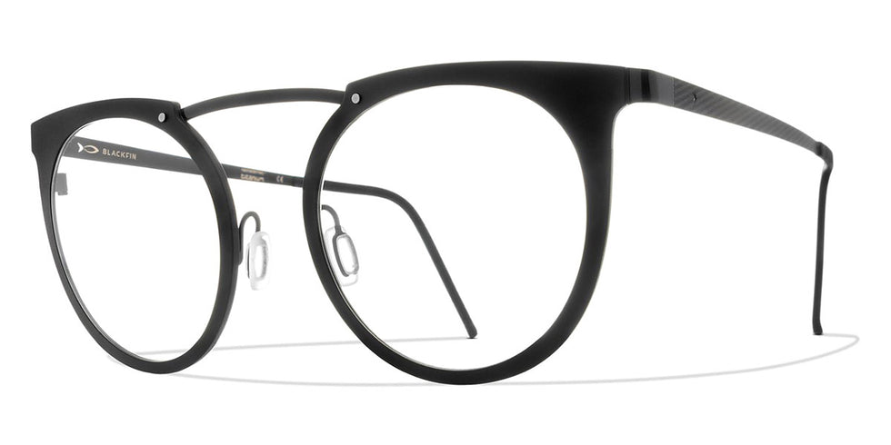 Blackfin® SILVERDALE BLF SILVERDALE 845 50 - Black/Glossy Black Eyeglasses