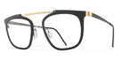 Blackfin® SILVERTON BLF SILVERTON 1054 52 - Black/Light Gold Eyeglasses