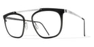 Blackfin® SILVERTON BLF SILVERTON 884 52 - Black/Silver Eyeglasses