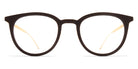 Mykita® SINDAL  MYK SINDAL Ebony Brown/Champagne Gold 47 - MYK SINDAL Ebony Brown/Champagne Gold Eyeglasses