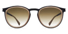 Mykita® SIWA MYK SIWA A70 Black/Taupe / Raw Brown Gradient 47 - A70 Black/Taupe / Raw Brown Gradient Sunglasses