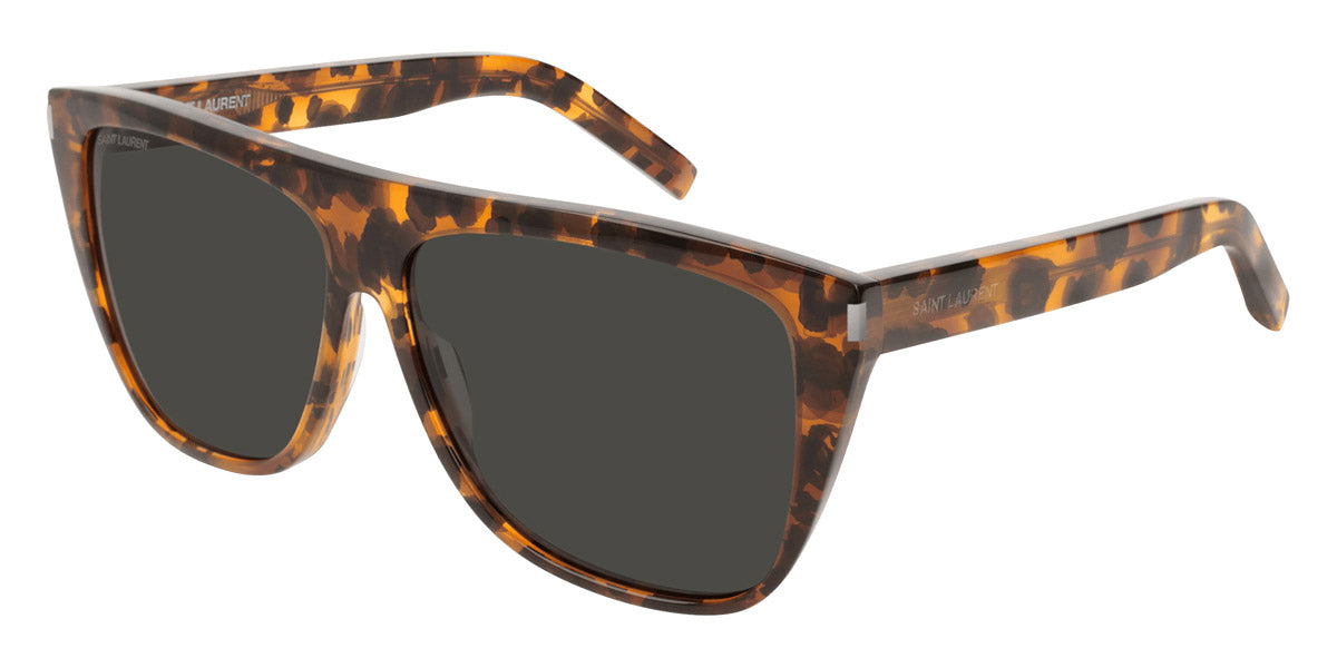 Saint Laurent® 1 SL 1 015 59 - Havana / Gray Sunglasses