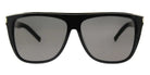 Saint Laurent® 1/F SL 1/F 001 58 - Black / Black Sunglasses