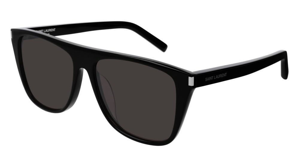 Saint Laurent® 1/F SL 1/F 001 58 - Black / Black Sunglasses