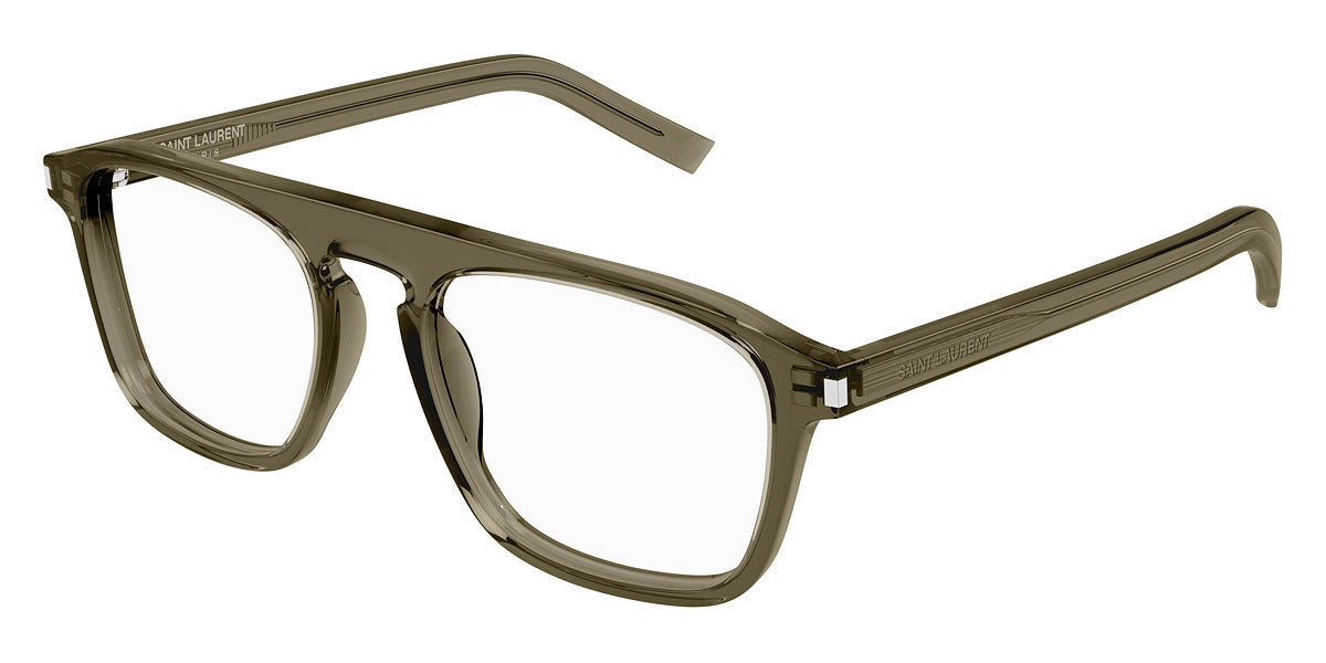 Saint Laurent® 157 SL 157 006 52 - Brown Eyeglasses