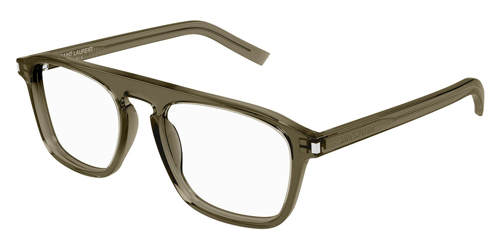 Saint Laurent® 157 SL 157 006 52 - Brown Eyeglasses
