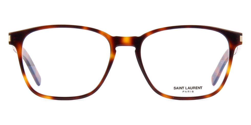Saint Laurent® 186-B Slim SL 186-B SLIM 002 53 - Havana 002 Eyeglasses