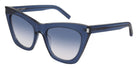 Saint Laurent® 214 KATE SL 214 KATE 002 55 - Blue / Blue Gradient Sunglasses
