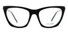 Saint Laurent® 214 KATE THIN OPT SL 214 KATE THIN OPT 001 55 - Black Eyeglasses
