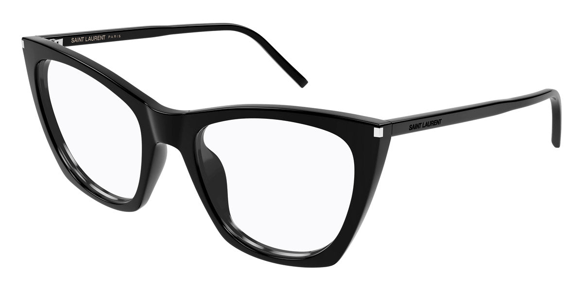 Saint Laurent® 214 KATE THIN OPT SL 214 KATE THIN OPT 001 55 - Black Eyeglasses